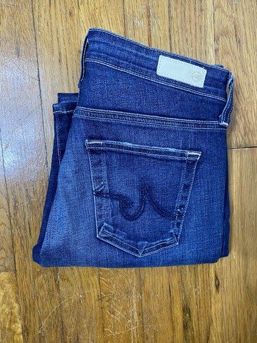 AG Adriano Goldschmied Jeans The Legging Ankle Super Skinny Sz 27 Distressed - Picture 5 of 5
