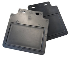 8" TRAILER MUDGUARD FLAPS / MUDFLAPS SUITS 4.80 / 4.00 x 8 WHEELS + OTHERS