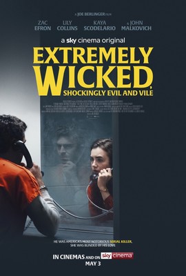 Extremely Wicked, Shockingly Evil, and Vile (2019)_4 Movie Film Poster Canvas ic