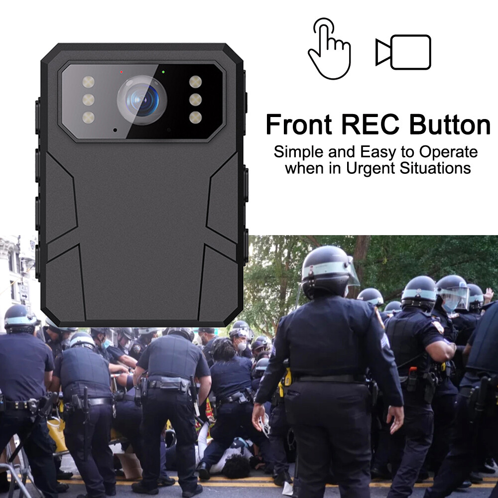 S L1200 Body camera 4k 2k 1080p hd police audio video recording ir night security cam us