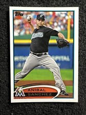 ANIBAL SANCHEZ #157 2012 Topps Baseball QTY Miami Marlins