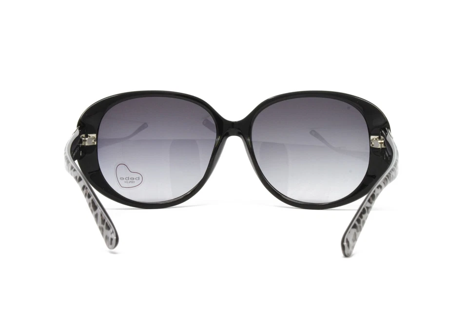 Bebe Women's Fashion Sunglasses BB7055 001 Jet Black 59mm Grey Gradient Lens NEW - Image 4 of 4