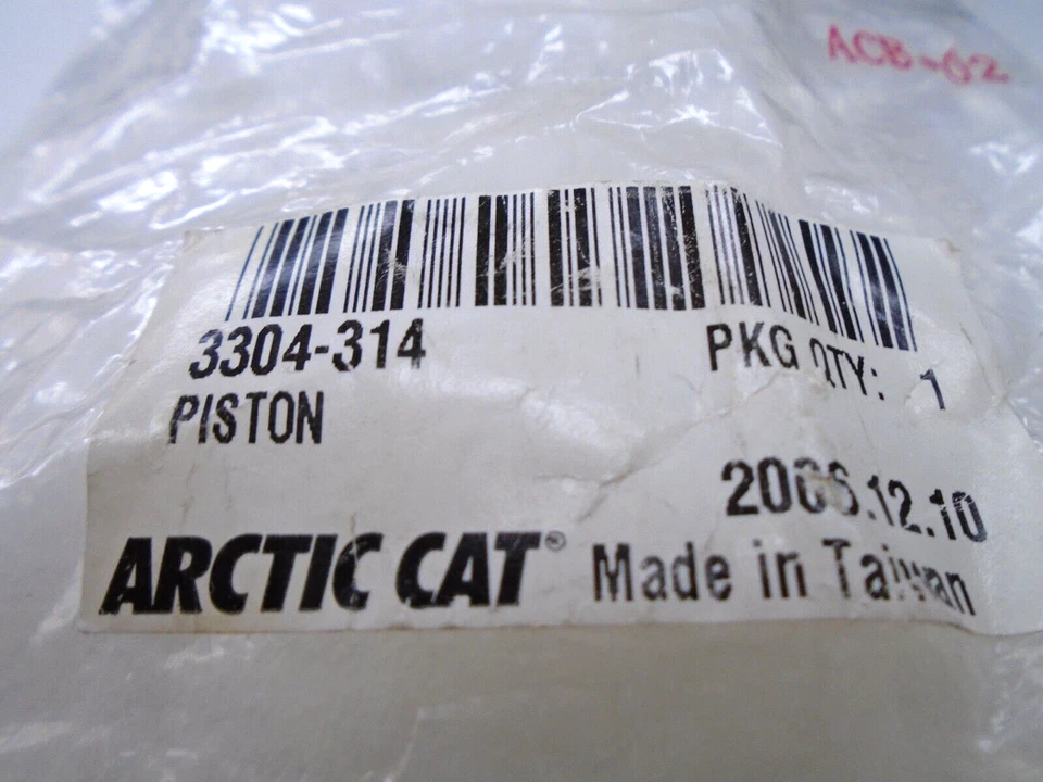 ARCTIC CAT 3304-314 PISTON FOOT BRAKE ATV / UTV - Image 4 of 4