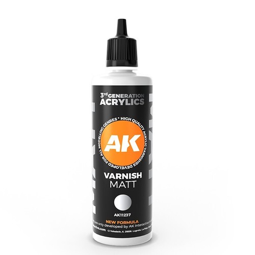 Vernis Satiné AK Interactive 100 Ml - Référence AK11238, Neuf Pour Maquettisme Et Modélisme
