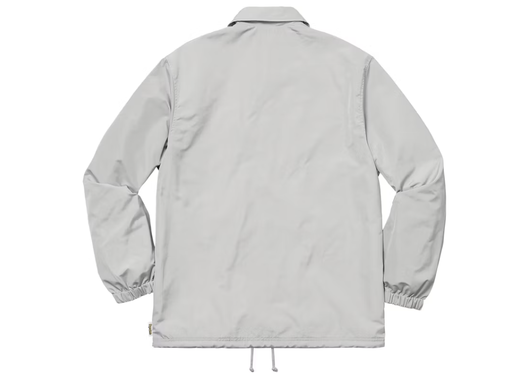 NEW SUPREME GONZ LOGO COACHES JACKET GRAY M | eBay