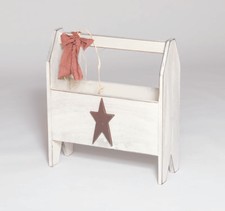 Primitive Rustic Country Flower Box with Handle - 9 Colors - Amish made in USA