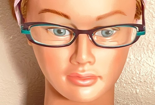 Face a Face Paris Eyeglasses Maeva 2 9224 52-19-135 Burgund Teal Handmade France