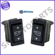 Left Right Power Window Switch Mtc Dac-7527 Dac-7526 For Jaguar Xjs Xj12