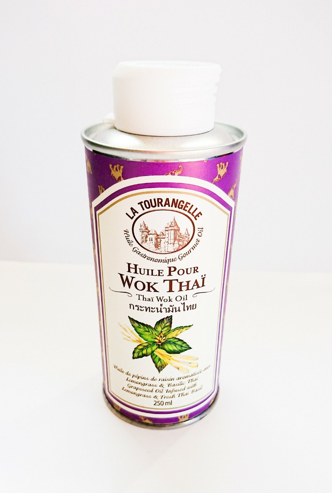 Grape seed oil wok oil La Tourangelle gourmet Thai wok oil Asia 250ml