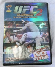 UFC 2 Where It All Began There Are No Rule Royce Gracie MMA Mixed Martial Arts