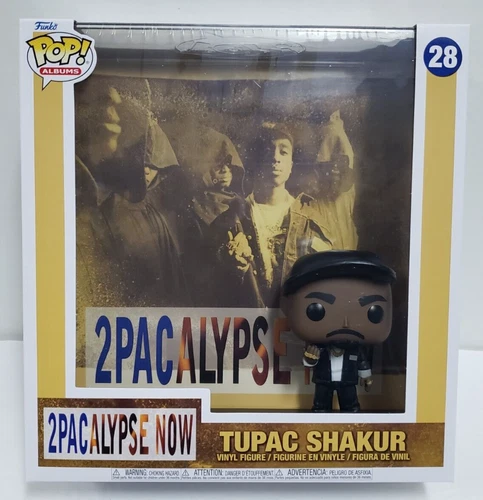 TUPAC SHAKUR 2PAC Funko POP Albums 28 2PACALYPSE NOW Figure BRAND NEW & IN STOCK