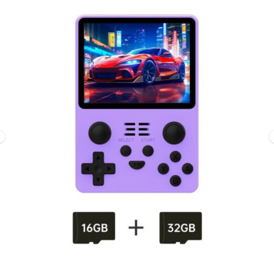 Powkiddy RGB20S 16GB + 32GB Handheld - Lila