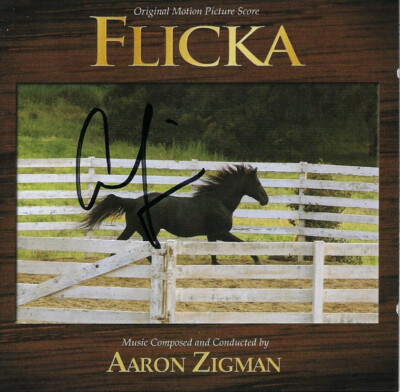 Flicka (2006) Score CD / signed by Composer Aaron Zigman / First Pressing !!