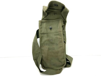 M-3 Grease Gun Canvas Ammo Pouch NOS (no original packaging)