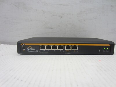 Peplink Balance 20 (BPL-021) 4 port GE LAN Switch 4G LTE/3G Modem 150Mbps``