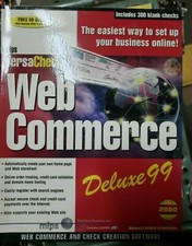 Create and print Custom Checks VersaCheck 99 Deluxe CD w/ 300 checks RARE NEW
