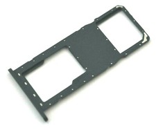 OEM AT T SAMSUNG GALAXY A01 SM-A015A ORIGINAL BLUE MICRO SD SIM CARD HOLDER TRAY