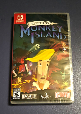 Return to Monkey Island Nintendo Switch New Sealed Boxed Shipping
