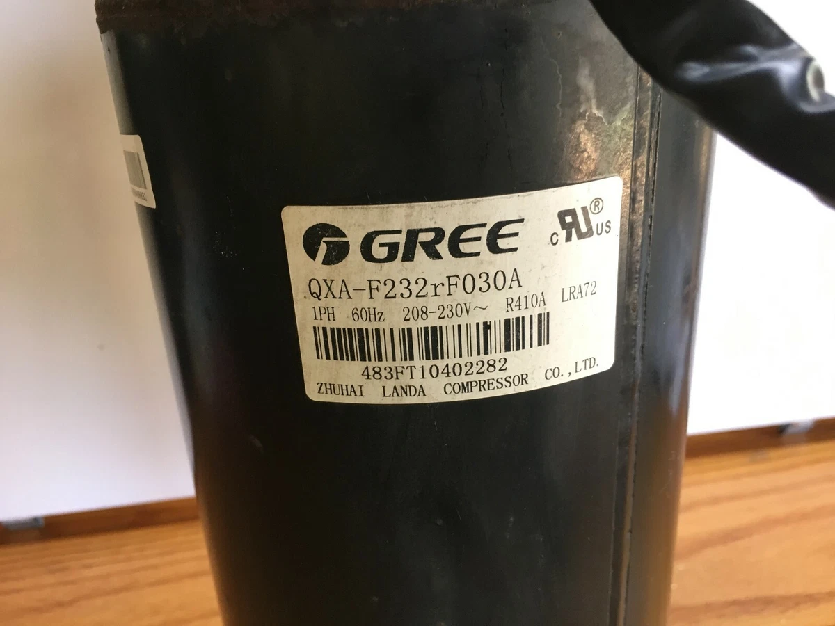 GE General Electric Air Conditioner GREE Compressor WJ98X10330 QXA F232rF030A