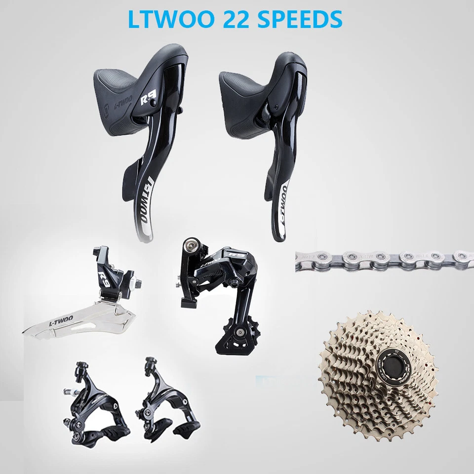 LTWOO R9 2x11 Speed Road Bike Groupset Bicycle Components Rim Brake - Image 2 of 4