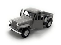 Modellauto Jeep Willys Pick Up Truck Miniatur Auto MaßStab 1:34 ZufäLlige Farbe
