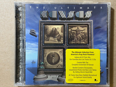 The Ultimate Kansas by Kansas (CD, Jul-2002, 2 Discs, Epic/Legacy)