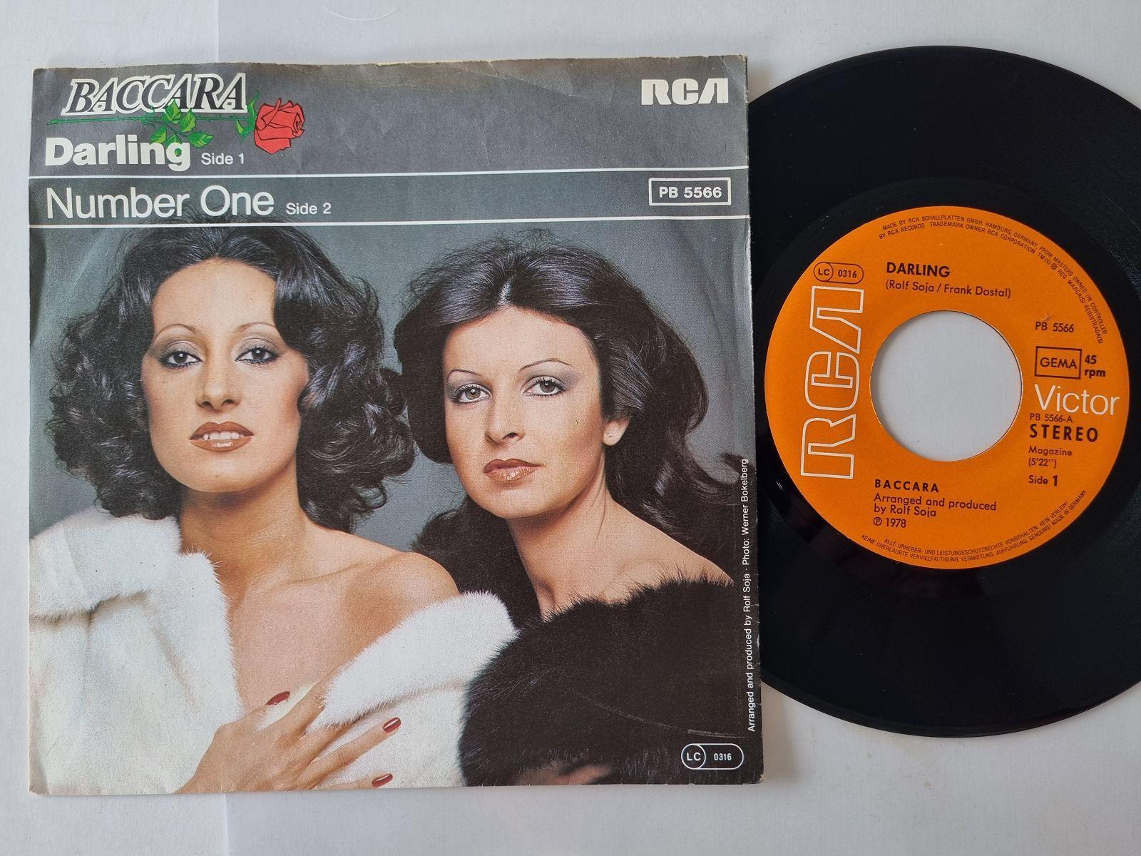 7"" Single Baccara - Darling Vinyl Germany