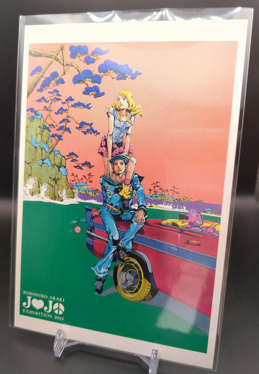 Josuke Yasuho Hirose JoJo's Bizarre Adventure postcard Card JOJO