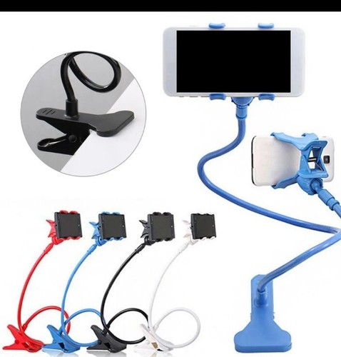 Flexible Goose Neck Long Lazy Arm Bedside Desk Tablet Phone Mount Holder Stand - 第 7/8 張圖片