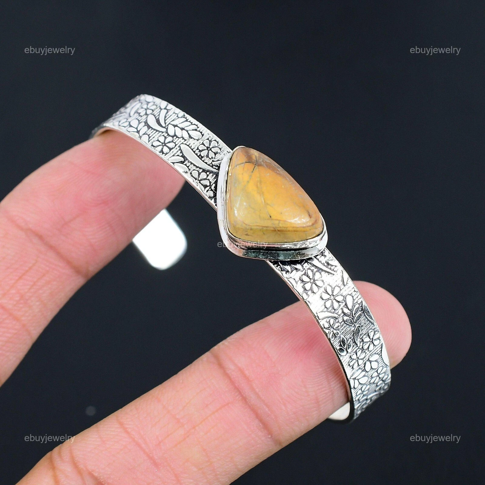 VALENTINO Regalo Per Il Suo Bracciale Pietra Preziosa Mookaite Naturale Argento Sterling 925 Regolabile
