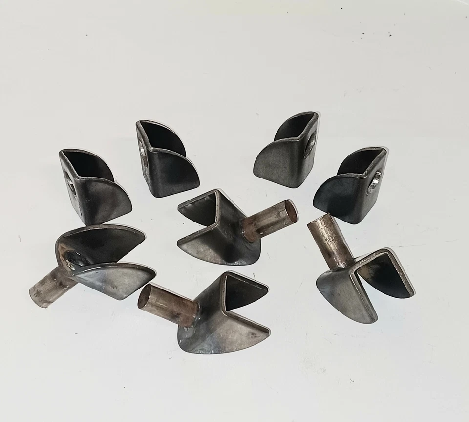 Bat wing hinges 4 pk M/F Weld on steel metal swing gates/doors removable 1 1/2" - Image 1 of 4