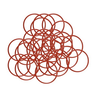Silikon O-Ring 30mm Außendurchmesser 27mm ID 1,5mm Dichtringe Dichtung Paket 30
