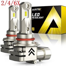 2/4/6X 9005 6000K 24000LM White LED Headlight Bulb Conversion Kit High Beam