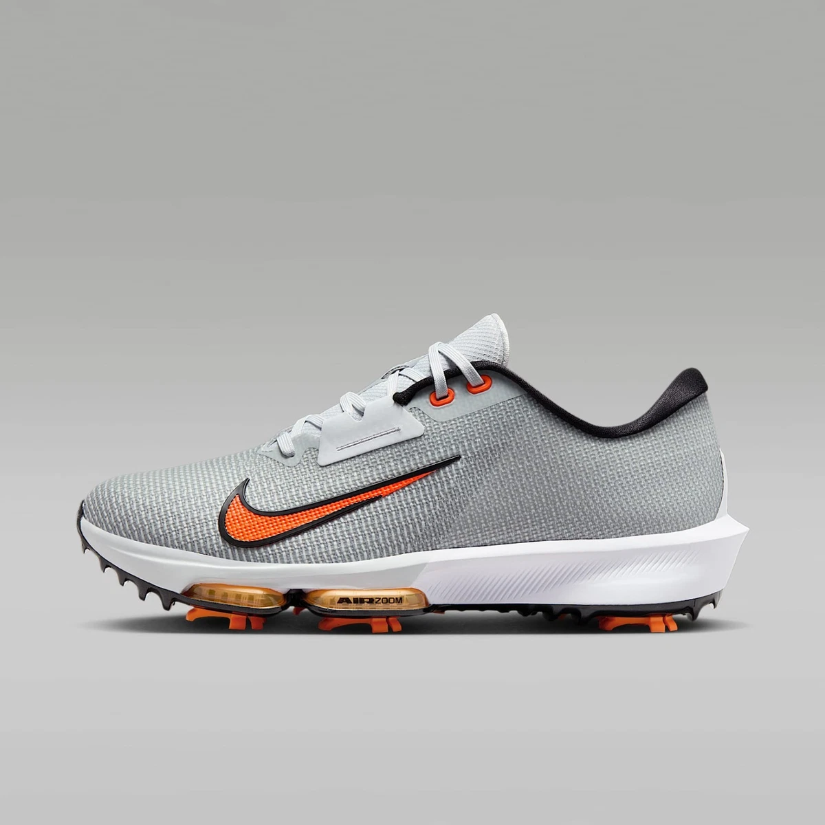 Nike Air Zoom Infinity Tour 2 Golf Pure Platinum Safety Orange for