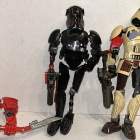 Lego Star Wars buildable figure lot Scarif Stormtrooper Tie Pilot Praetorian A2