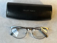 Clear Vision ELLEN TRACY PETRA Gunmetal Eyeglasses 52-16-135 New with Case
