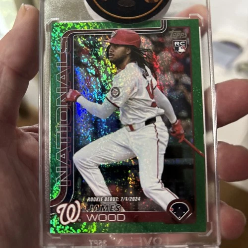 James Wood 2025 Topps James Wood #US218 Holo
