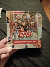 2025-26 Topps Holiday Mega Box NBA Basketball FACTORY SEALED – Auto or Relic?