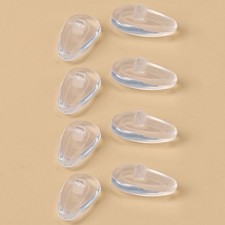 4 Pairs Clear Replacement Nose Pads For-Oakley Monohull OX5151