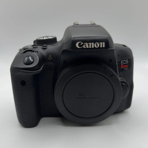 Broken Canon EOS Rebel T6i 24.2MP Digital SLR DSLR Camera Body Only