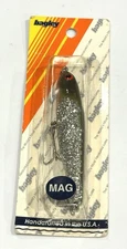 Vintage Bagley MAG Finger Mullet Bass Fishing Lure crankbait BEAUTIFUL bagley’s