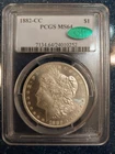 1882-CC Morgan Silver Dollar - PCGS MS64 CAC - Flashy!