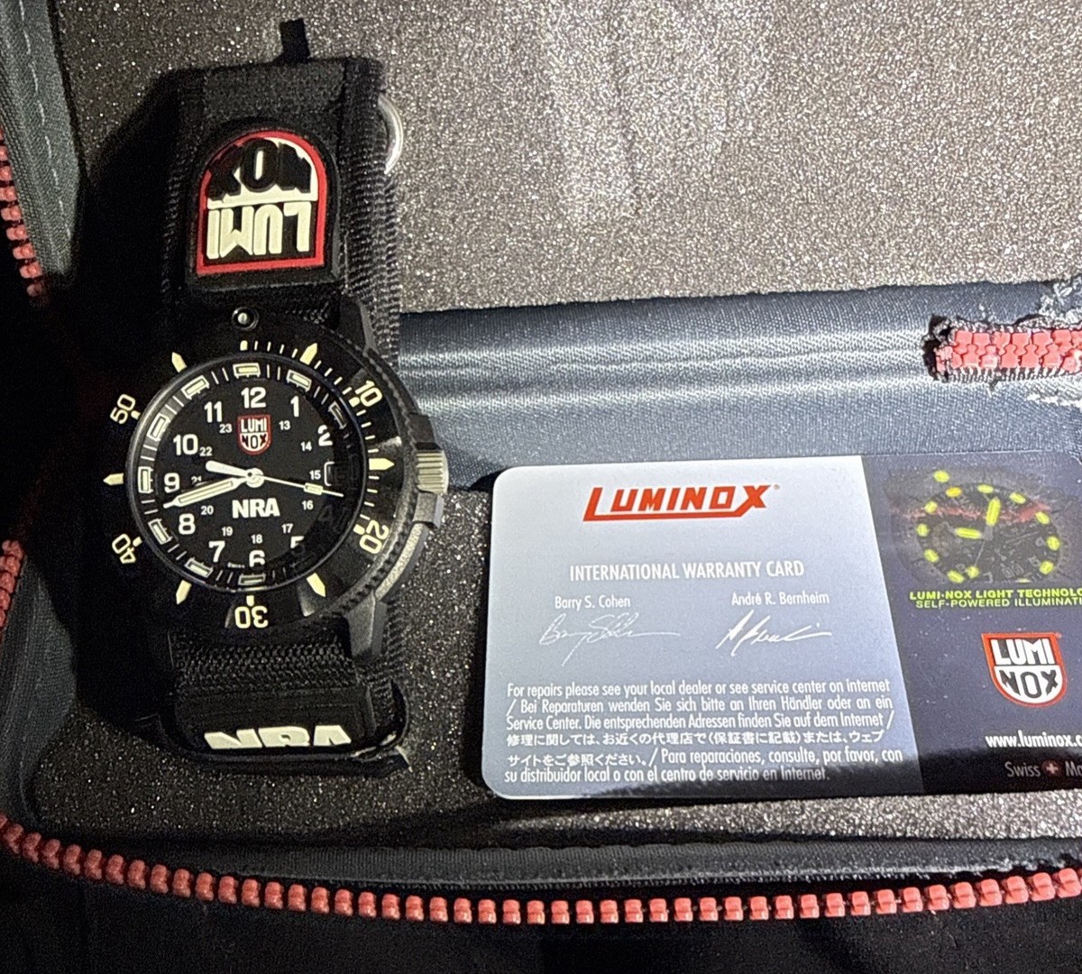 LUMINOX 3000/3900 v3 Rare Collector Item NRA Dive Watch | eBay