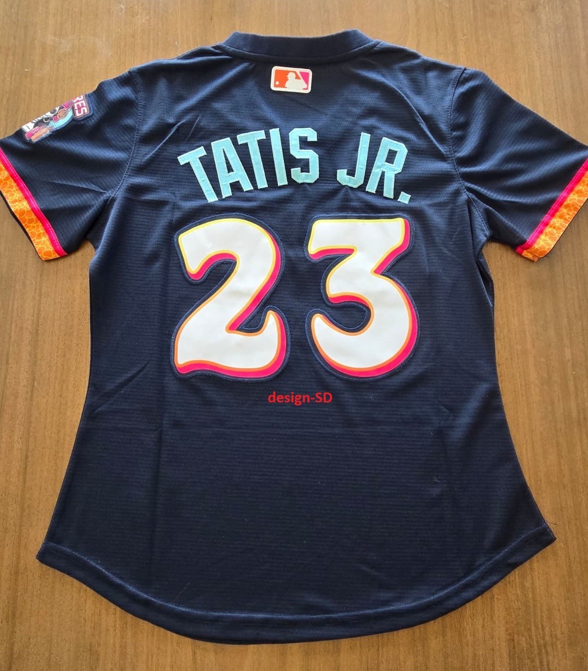 WOMENS FERNANDO TATIS JR. SAN DIEGO PADRES CITY CONNECT 2.0 JERSEY NAVY S M L XL
