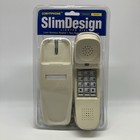 Conairphone SlimDesign SW204ACS Almond Lighted Dial Wall Desk Phone New - R3 — photo 1