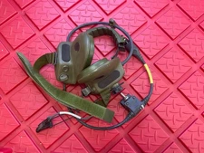 Surplus USGI Invisio RA108 Headset Communication Ear Hearing Protection Untested