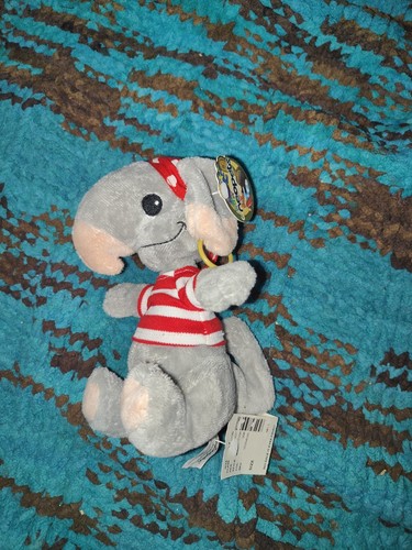 Neopets Pirate Blumaroo plush bean bag 7" New with tags 2004 Plushie - Picture 1 of 6