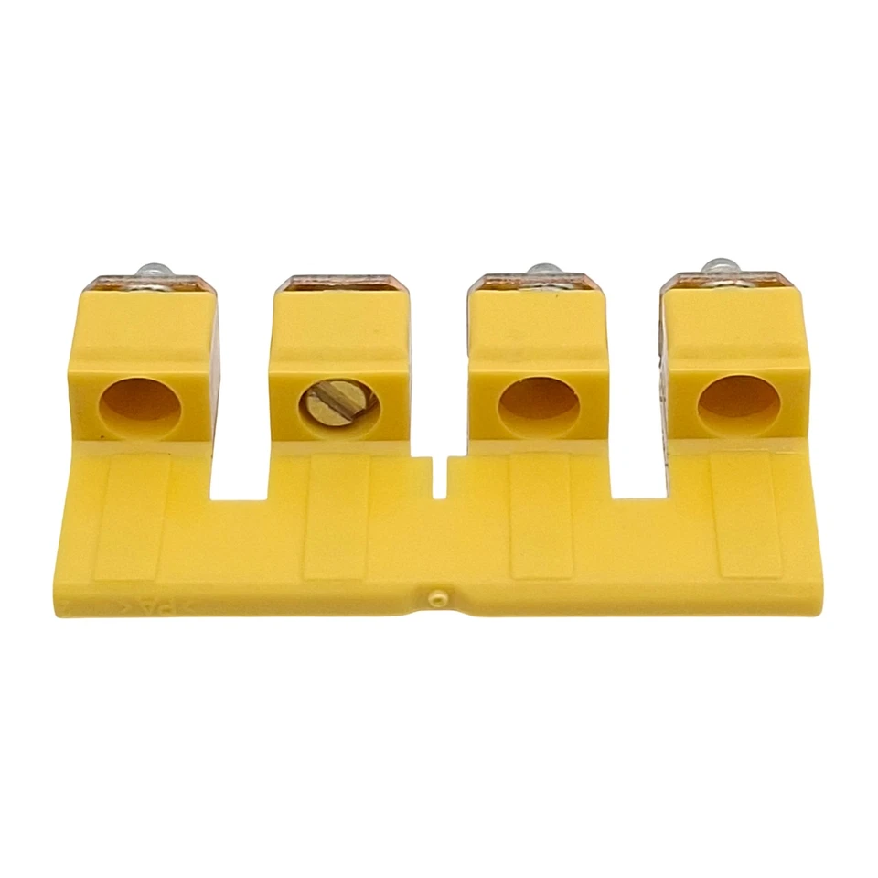 Lot of 6 Allen Bradley 1492-CJJ10-4 Screw Center Jumper Terminal, 4-Pole - Image 4 of 4