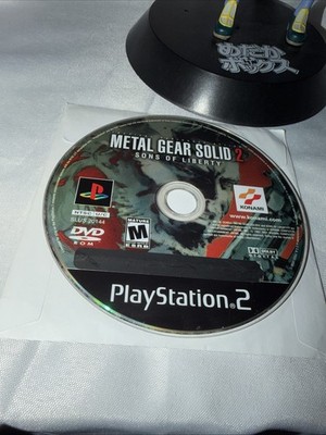 Metal Gear Solid 2 Sons Of Liberty Ps2 Disc Only Tested Same Day Ship Read Desc