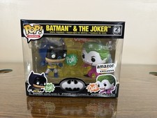 Funko Pop BATMAN & THE JOKER 1966 2 PACK Amazon Exclusive Vinyl Figures NEW